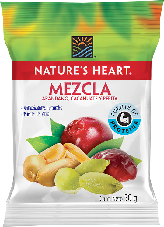 Arándano, cacahuate y pepita  50g