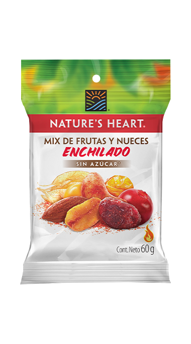 Mix de Frutas y Nueces Enchilado sin azúcar 60 g