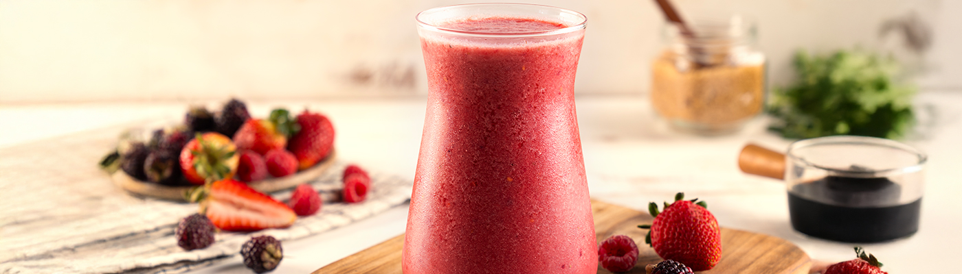 Receta Bebida de Frutos rojos