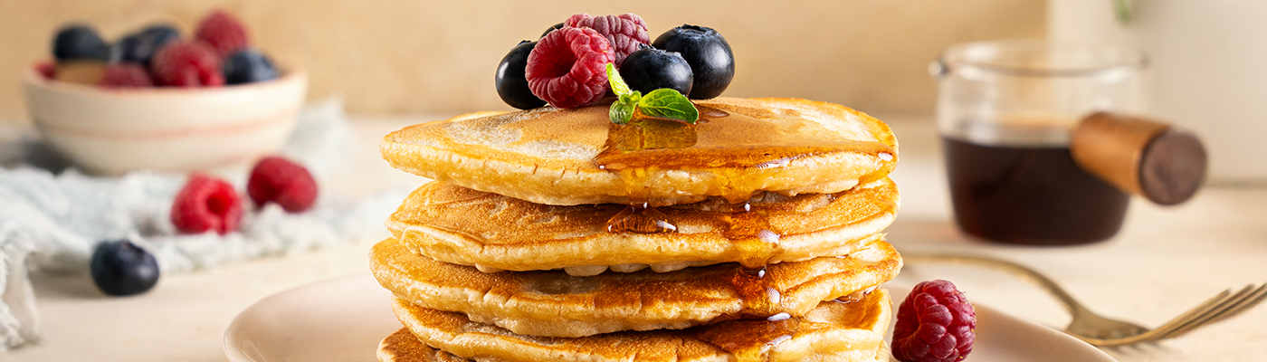 Receta Pancakes sin lactosa
